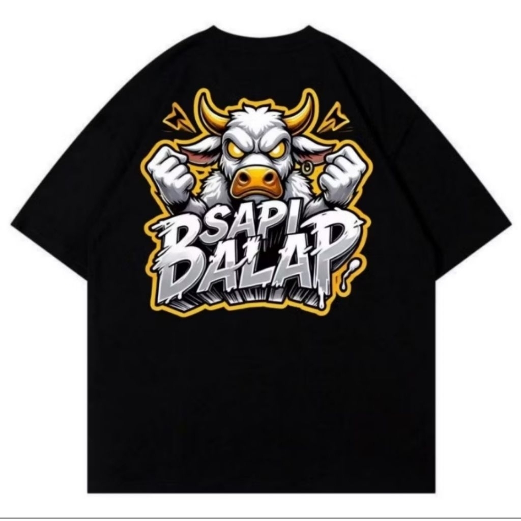 KAOS SAPI BALAP LENGAN PENDEK