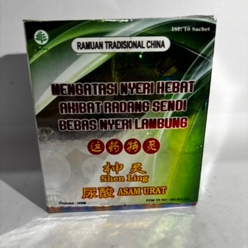 

SHENLING - HERBAL ASAM URAT BEBAS NYERI LAMBUNG