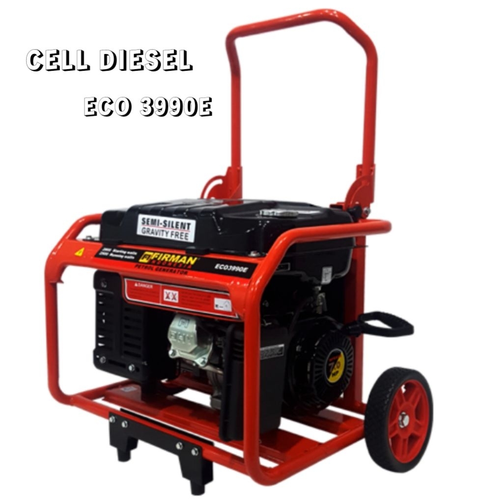 Genset Bensin Semi Silent Firman ECO3990E 2.5Kw 2500 Watt