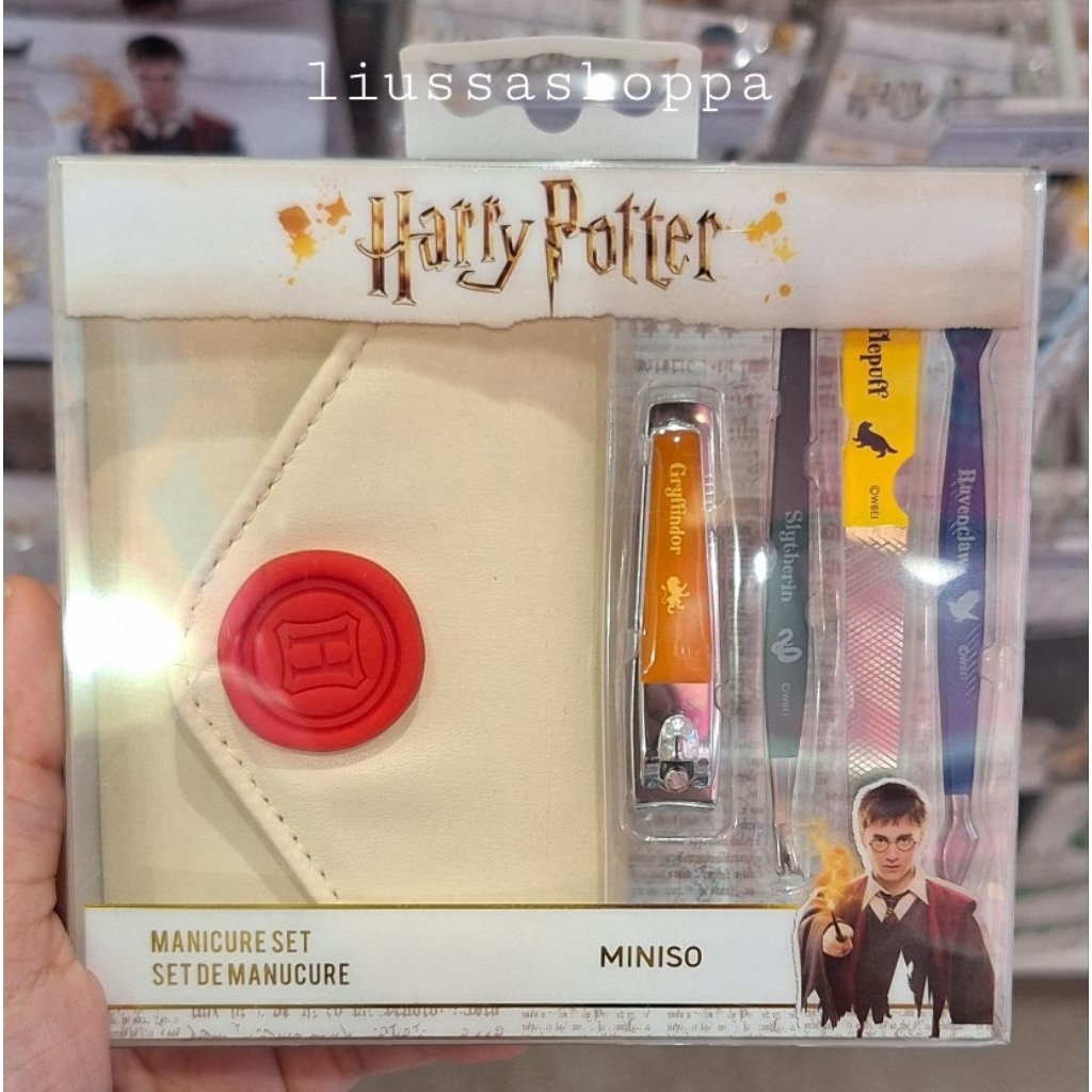 Manicure Set Miniso - Harry Potter Envelope Manicure Set