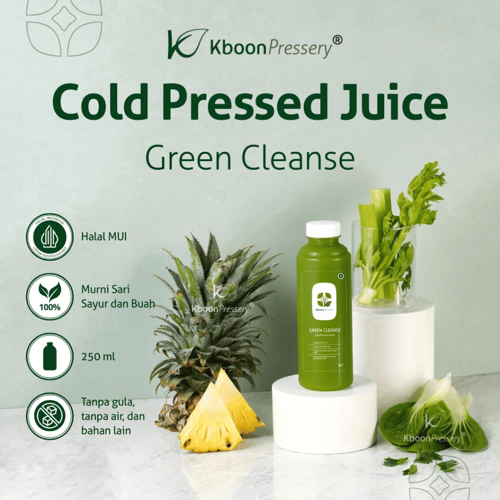 

Cold Pressed Juice Green Cleanse 250ml Kboon