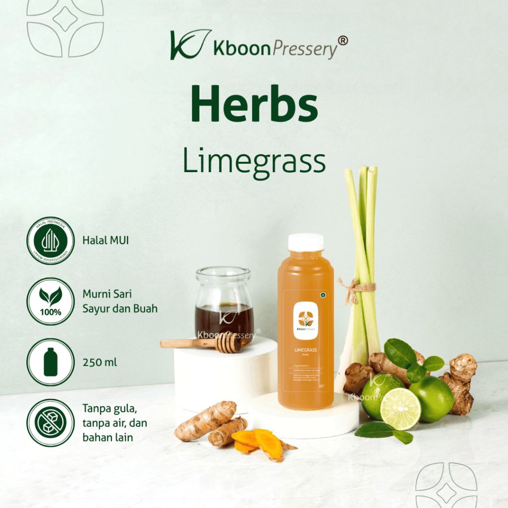 

Limegrass Herbal Drink 250ml Kboon