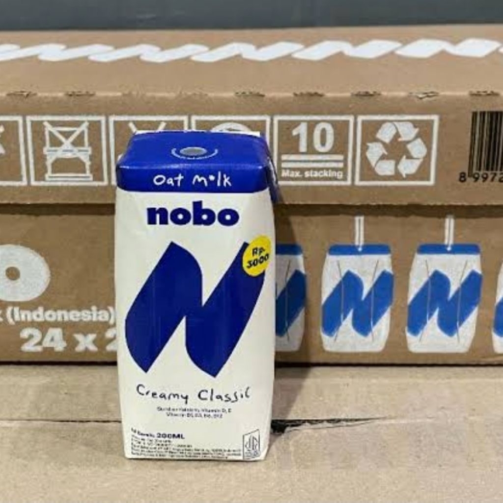 

(INSTAN) susu oat milk nobo 1 karton isi 24 pcs