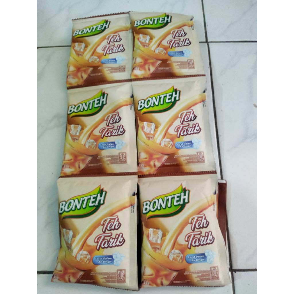 

Bonteh Teh Tarik 1 Renceng Isi 10 sachet x 25 gr