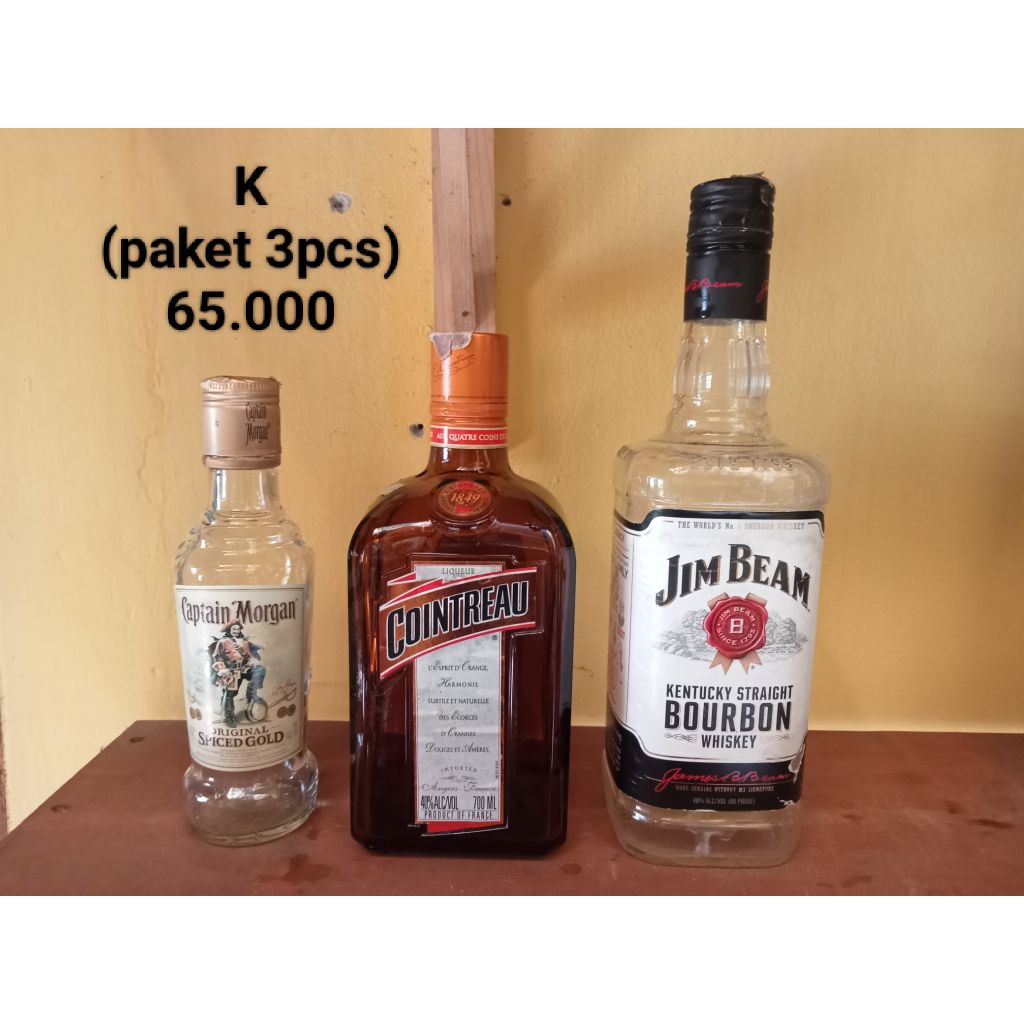 botol/botol miker/botol kosong/dekorasi/hiasan/pajangan