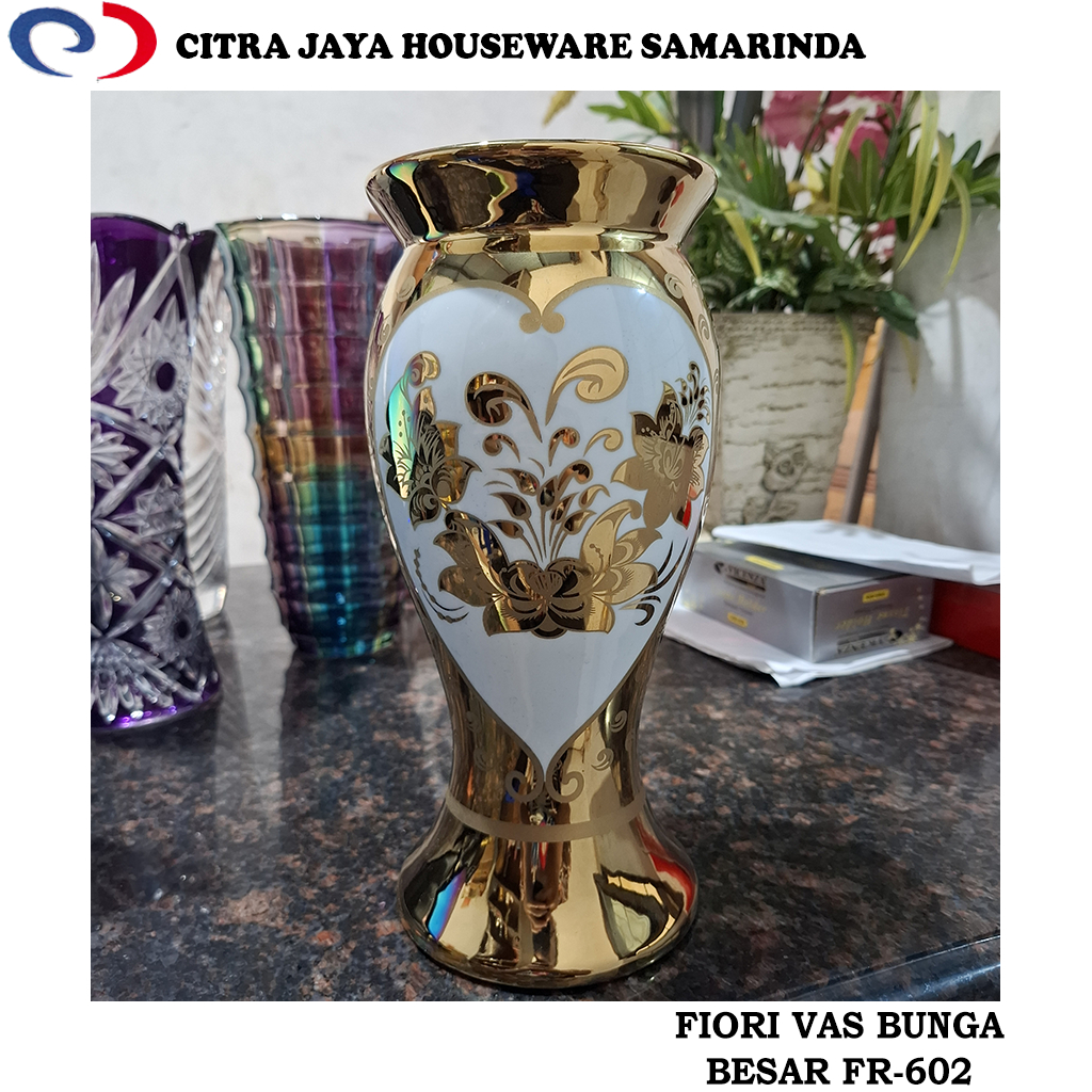 Vas Bunga Keramik Fiori FR-602 (Per 1 Pcs)