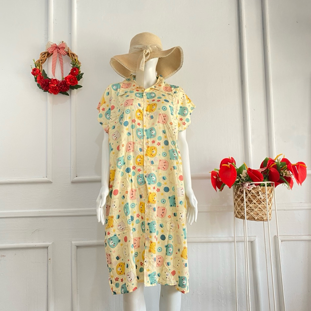 RB DASTER KEMEJA / DASTER FULL KANCING VIRAL OUTER RAYON BUSUI FRIENDLY