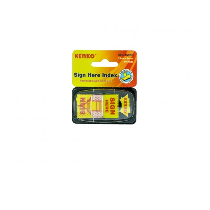 

Sign Here Index Kenko SHI-150FD / Penanda Kertas