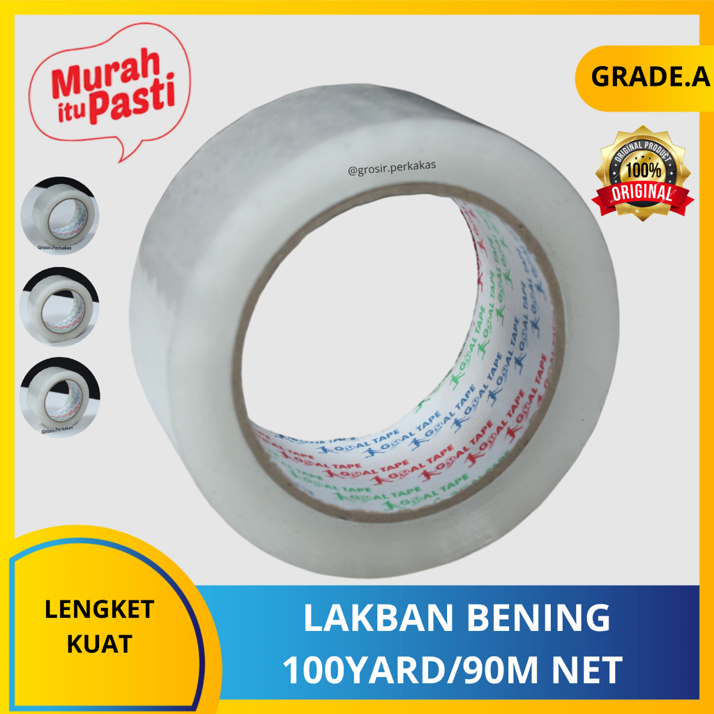 

LAKBAN BENING 85 YARD NET 48mm - LAKBAN KARDUS. [A][#SOLATIP]