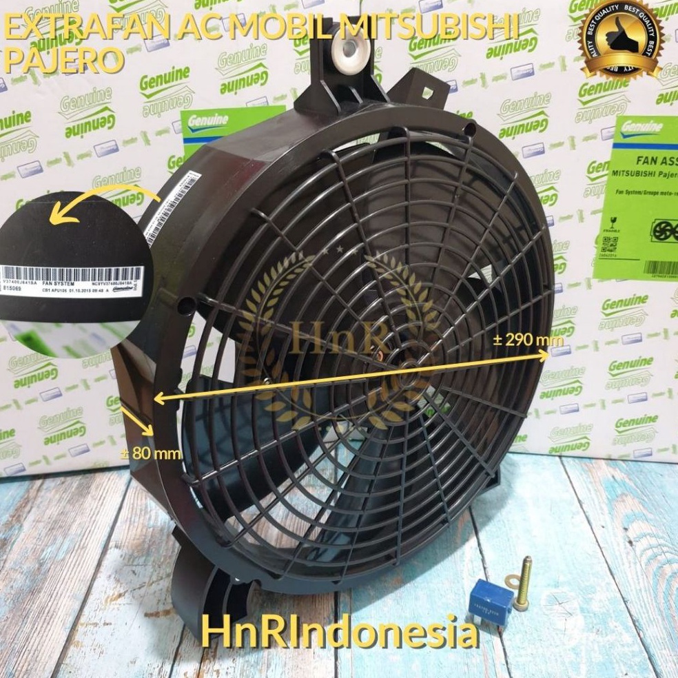 KODE S98A Extra Fan AC Mobil Fan Mitsubishi Pajero EXTRAFAN RADIATOR PAJERO PREMIUM QUALITY