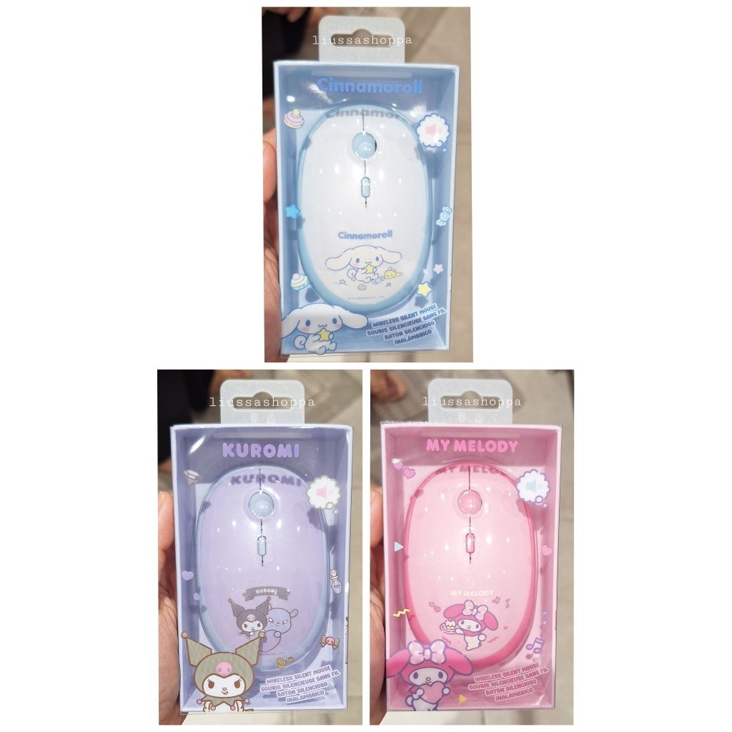 Mouse Miniso - Sanrio Wireless Silent Mouse