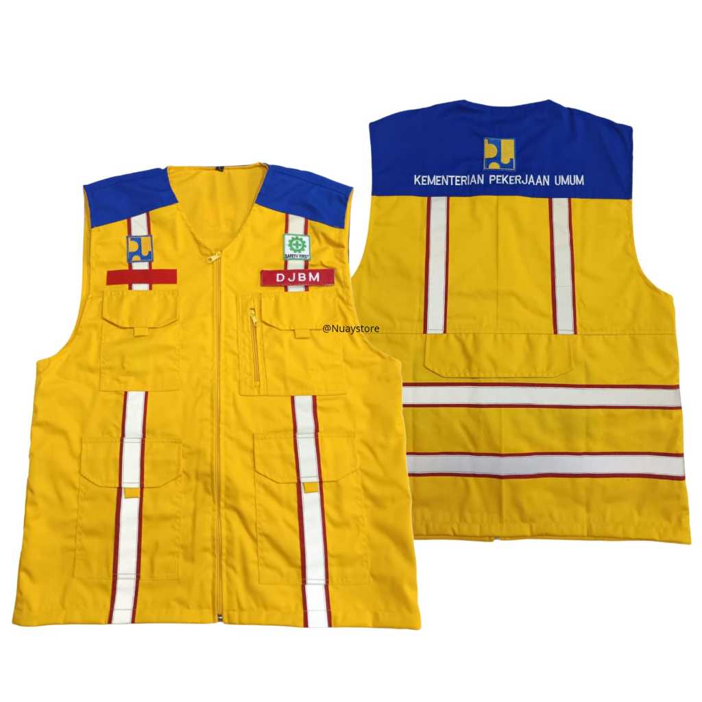 rompi dinas PU" Rompi safety" Rompi proyek