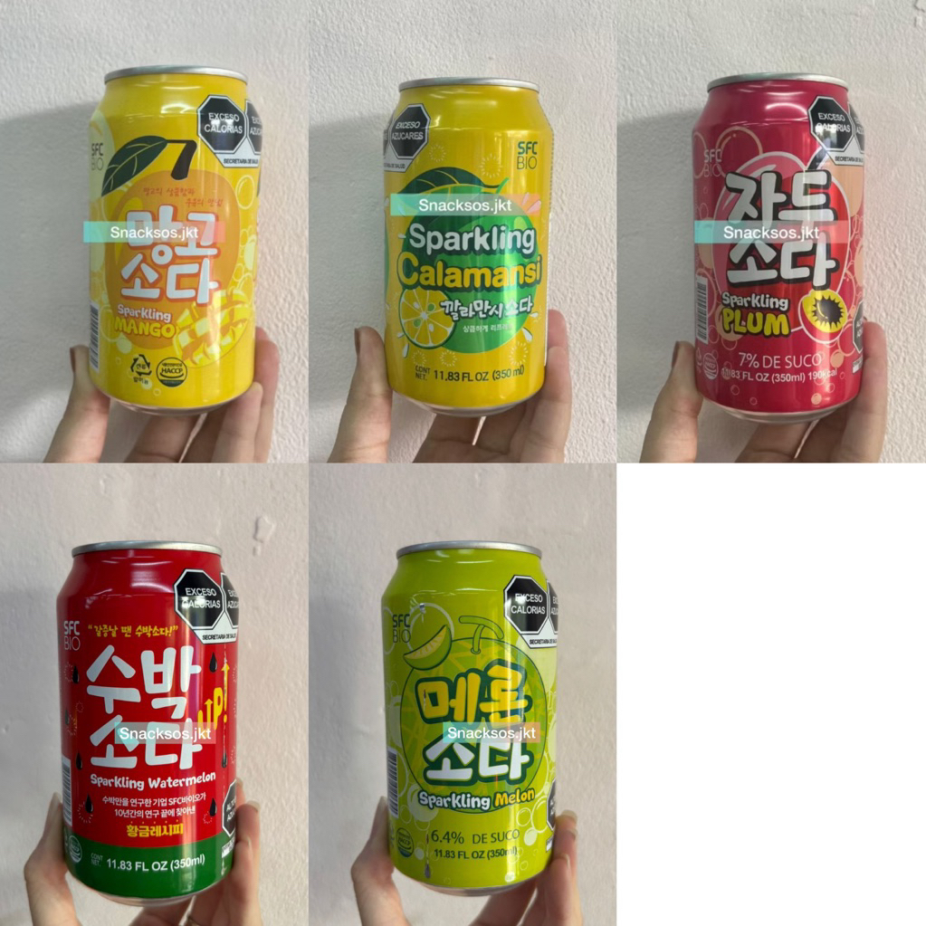 

SFC BIO SPARKLING CALAMANSI / MANGO / PLUM / MELON / WATERMELON KOREA