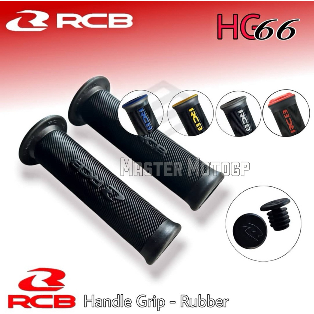 Grip RCB HG66 Original Handfat Grip Racing boy Handgrip Rcb HG66 Grip bulu RCB Vario Nmax Lexi PCX a