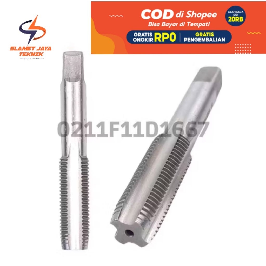 Hand Tap Baut Drat 19 Alat Untuk Membuat Drat Baut 19 HSS Bukan Yamawa