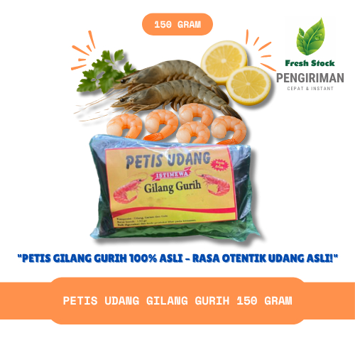 

PETIS UDANG GILANG GURIH 150 GRAM | FreshStock