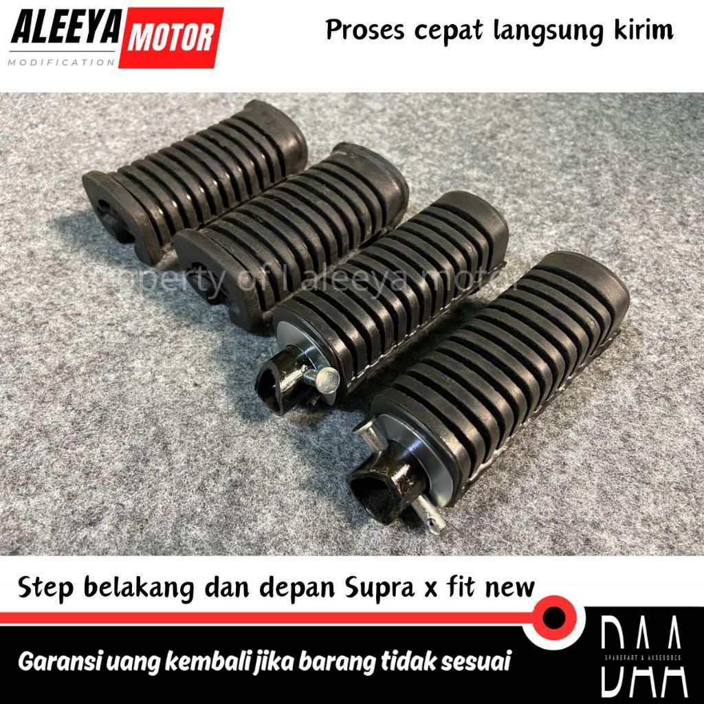 foot step supra x paket step depan dan belakang supra fit kharisma fit new supra x 125