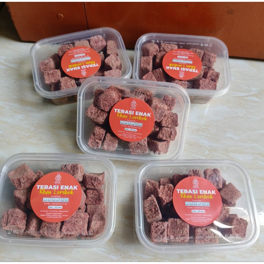 

terasi enak khas lombok