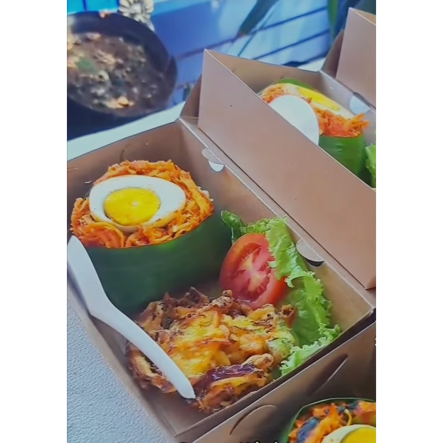 

Nasi Box Paket 4 Lauk Enak Termurah
