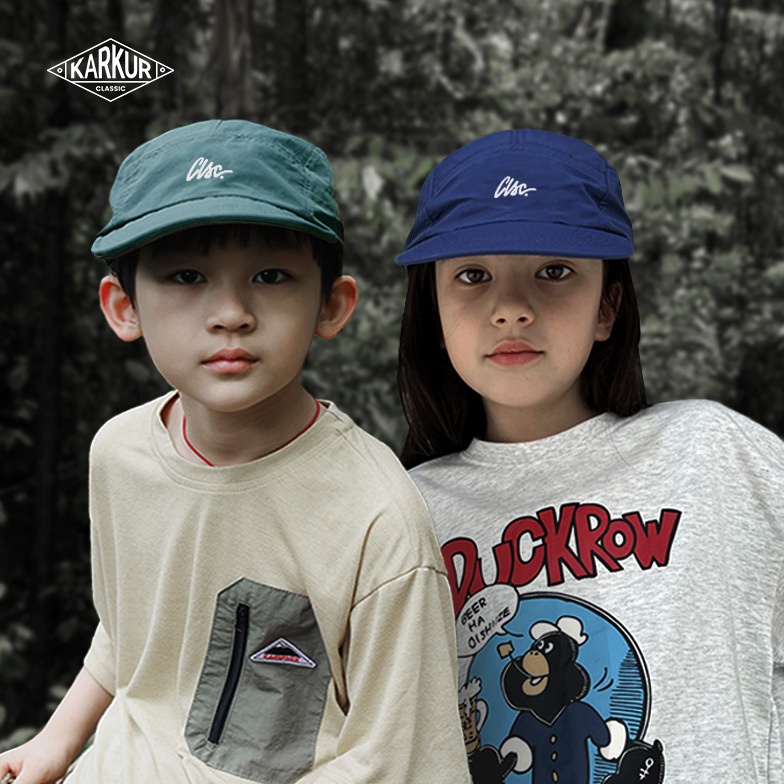 KODE K23W Topi Baseball Anak laki laki perempuan umur 1 6 Tahun parasut premium  Karkur Classic