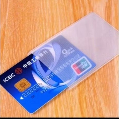 

Plastik Cover Pelindung Kartu ATM SIM KTP Kartu Nama R608