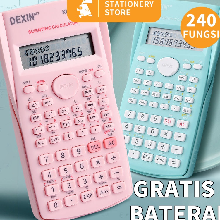 

Promo Kalkulator Scientific 5 WarnaKalkulator Ilmiah 24 Kalkulator Fungsikalkulator citizenKalkulator PortableRabbit Stationery