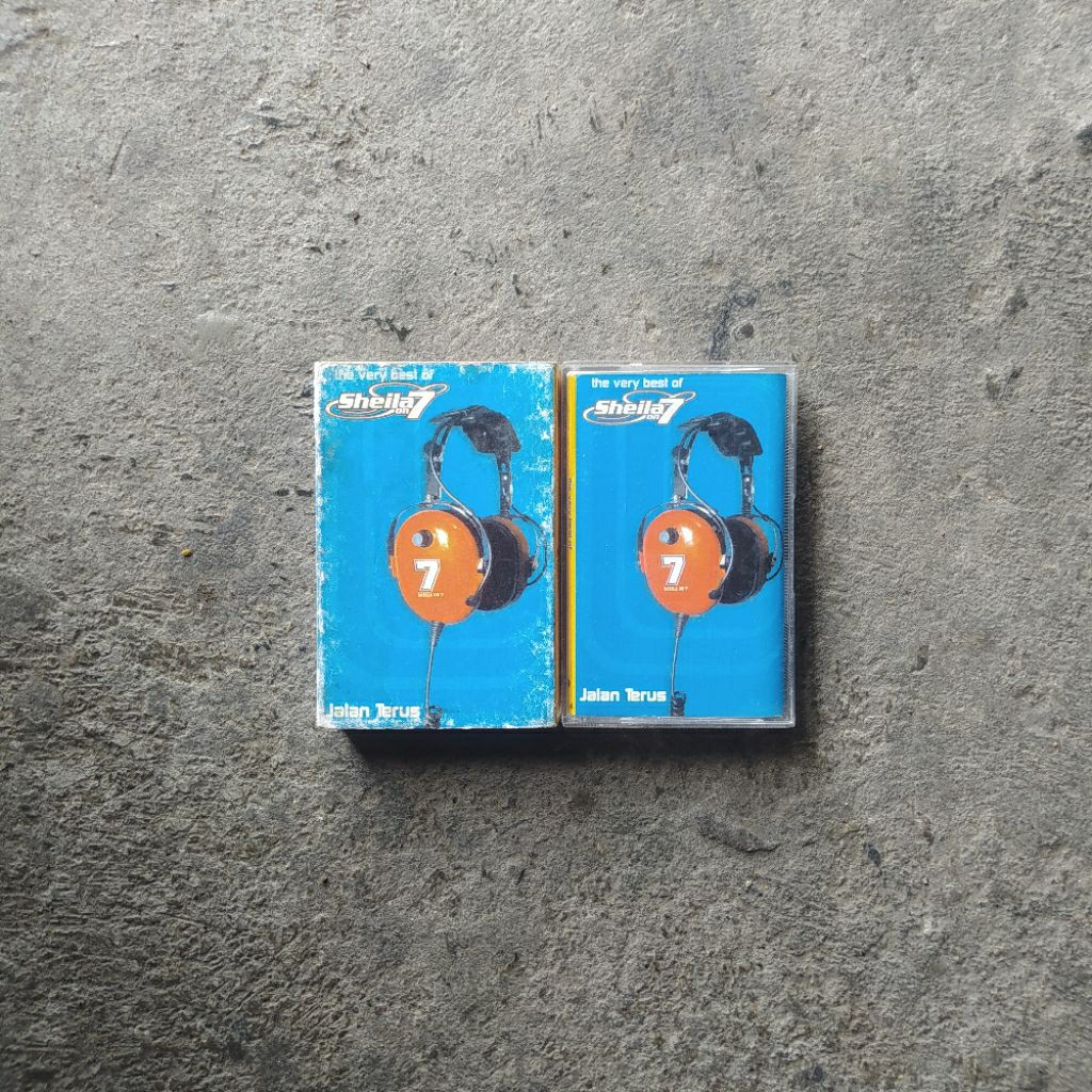 Kaset Pita Original The Very Best Of Sheila On 7 - Jalan Terus