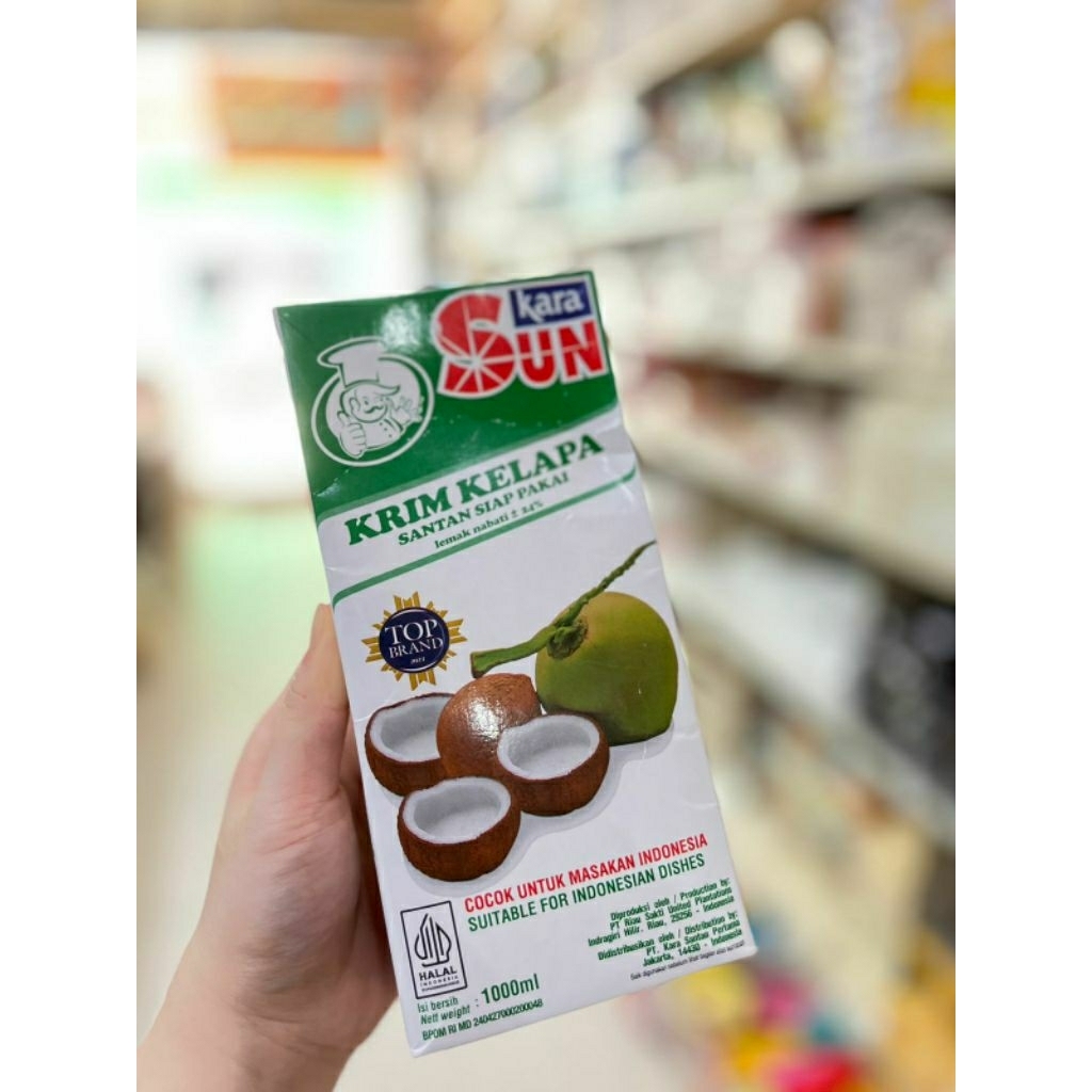 

Sun Kara / Santan Kara / Krim Kelapa / Santan Kelapa Siap Pakai 1 Liter