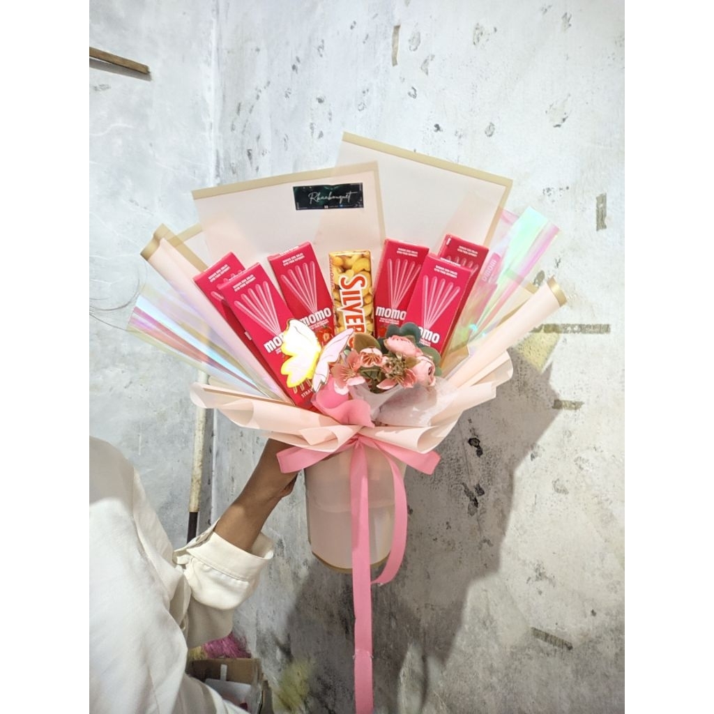 

buket Snack pocky mini