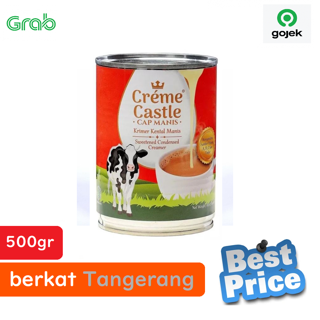

Creme Castle Susu Kental Manis 500gr