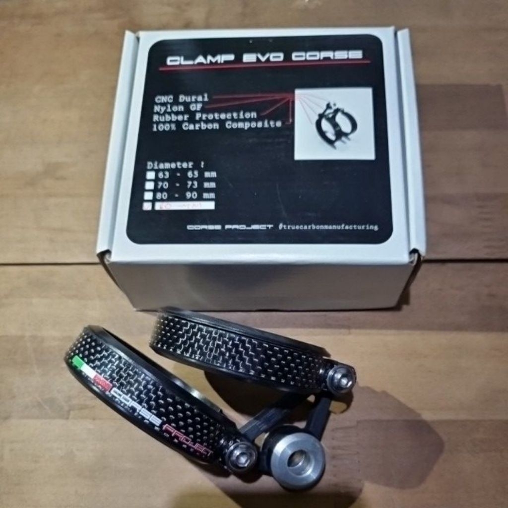 CLAMP EVO CORSE/CLAMP KNALPOT 2T