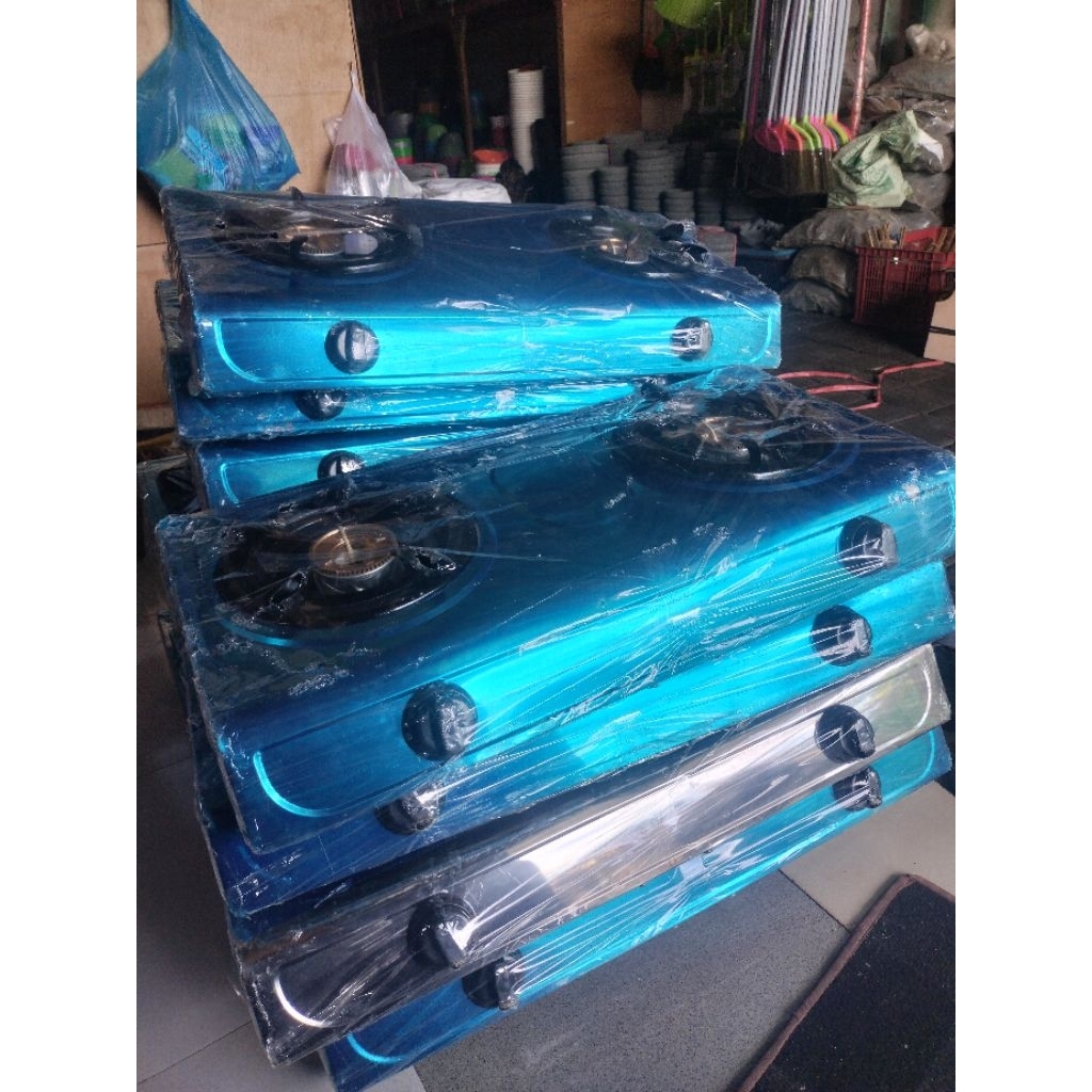 KOMPOR 2 TUNGKU // KOMPOR STAINLES// KOMPOR 2 TUNGKU MURAH