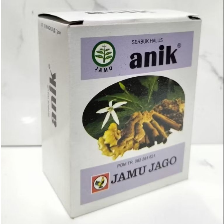 

Jamu Herbal Anik - Jamu Jago isi 10 sachet