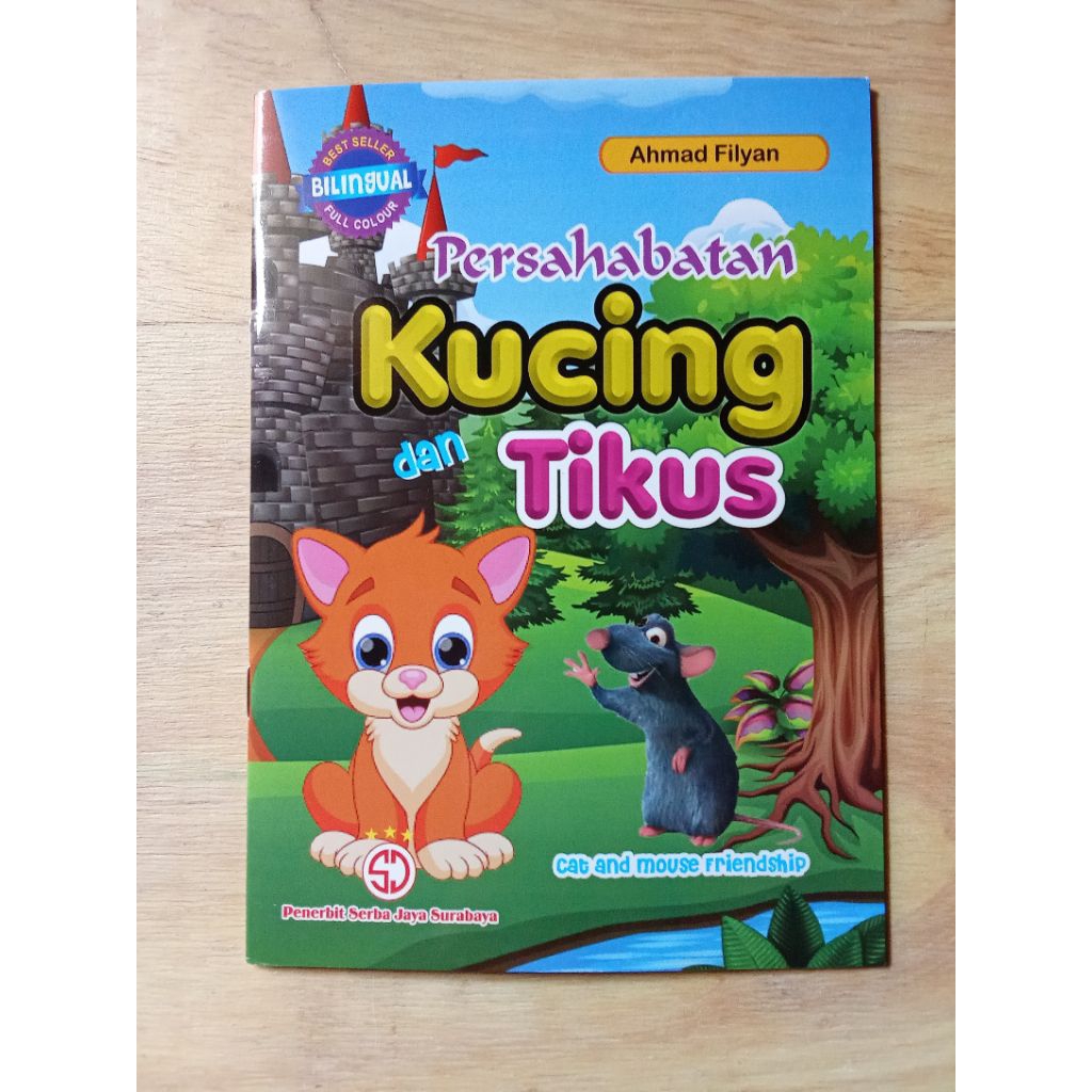 BUKU DONGENG ANAK PERSAHABATAN KUCING DAN TIKUS