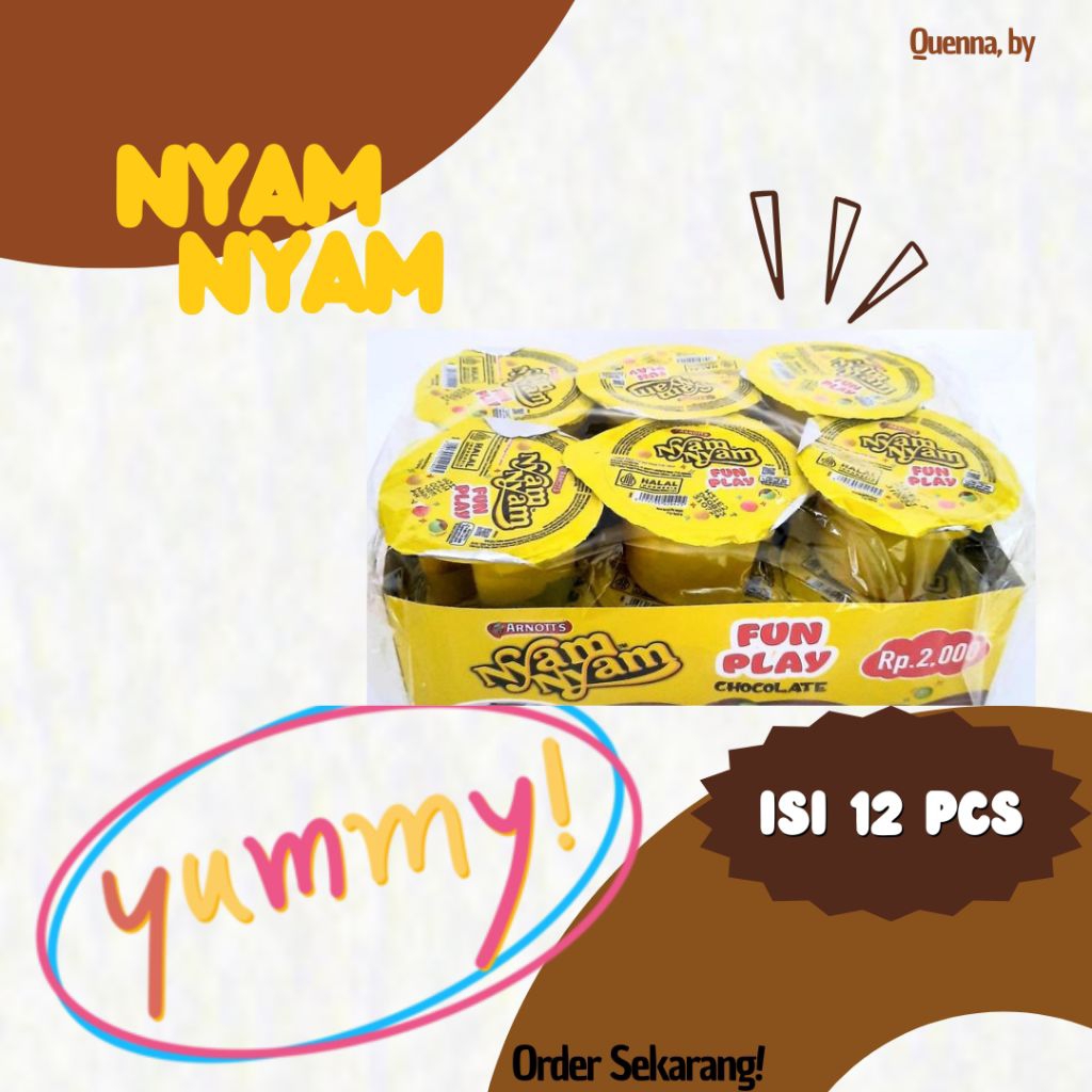 

nyam nyam bubble puff fun play isi 12pcs 1pack