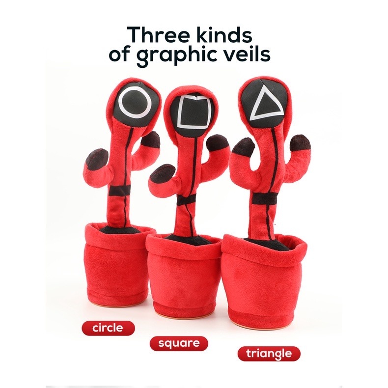 Mainan anak Kaktus Goyang peniru suara - Cactus Dancing Mainan Kaktus Goyang Avengerss Kaktus