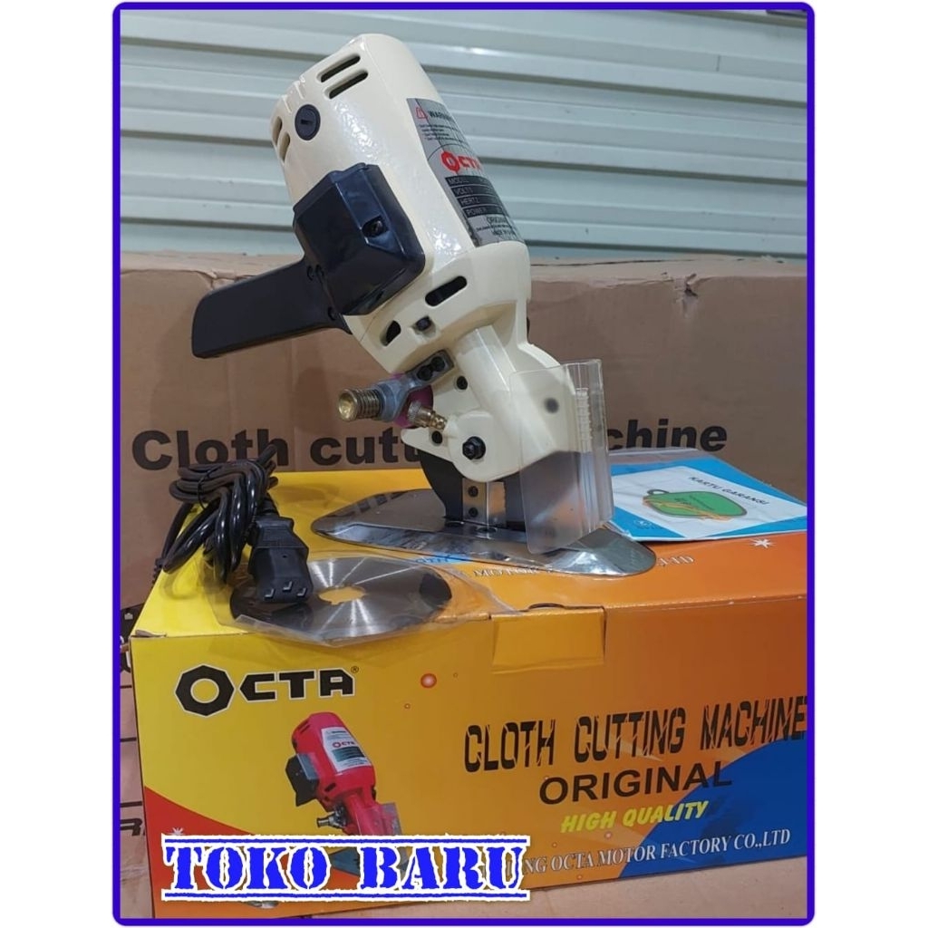 Mesin Gunting Potong Kain Merk Octa (BONUS GUNTING BENANG)