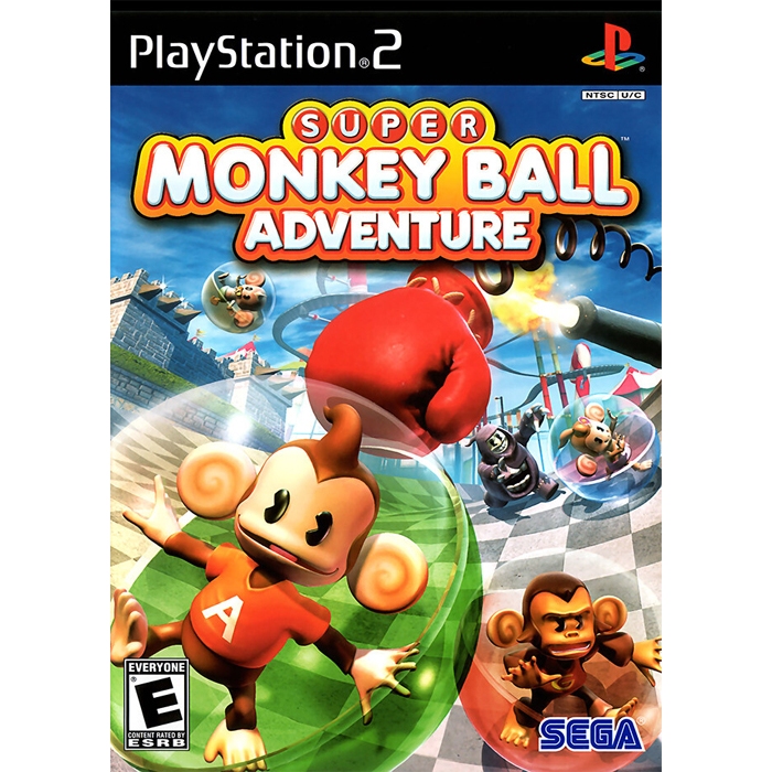 Kaset Playstation 2 - Super Monkey Ball Adventure