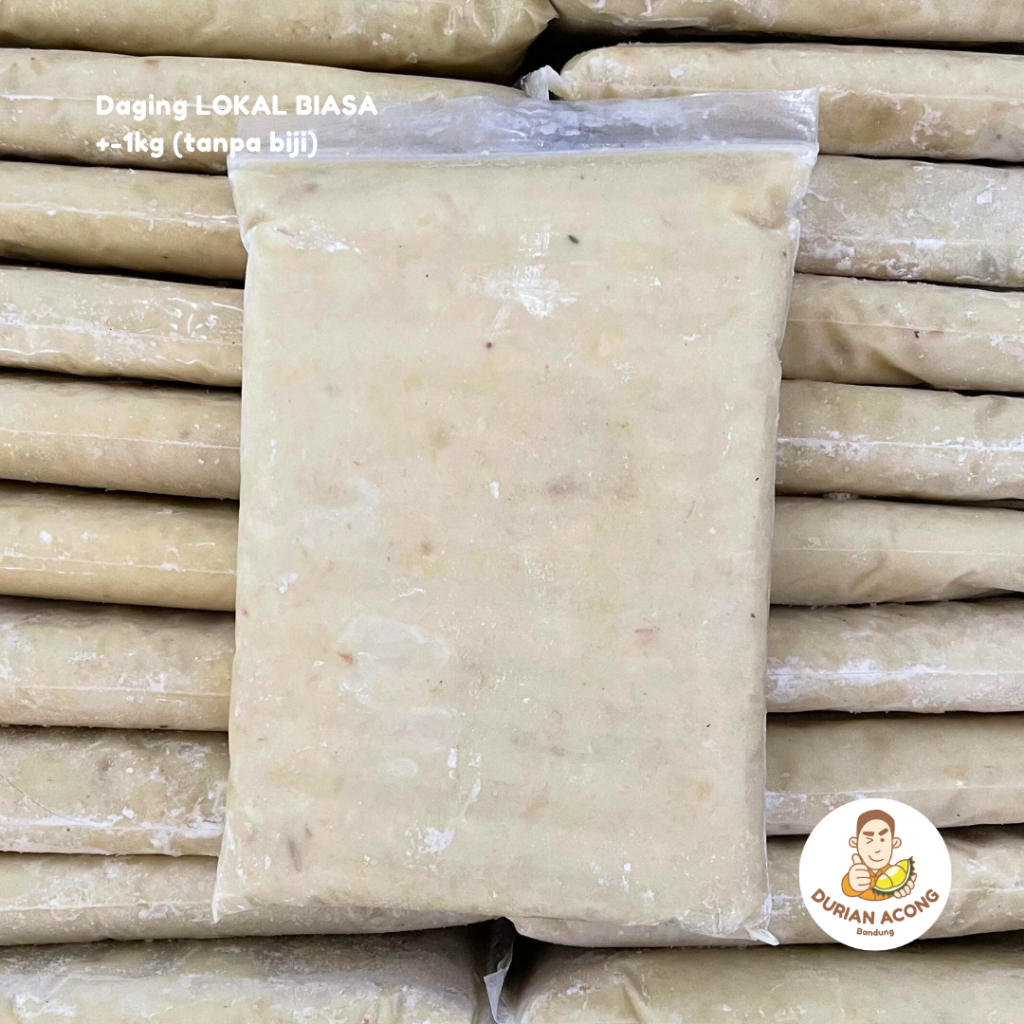 

Daging Durian LOKAL BIASA +- 1 kg