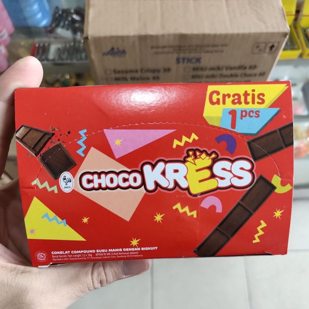 

JAGO CHOCO KRESS BOX 12P