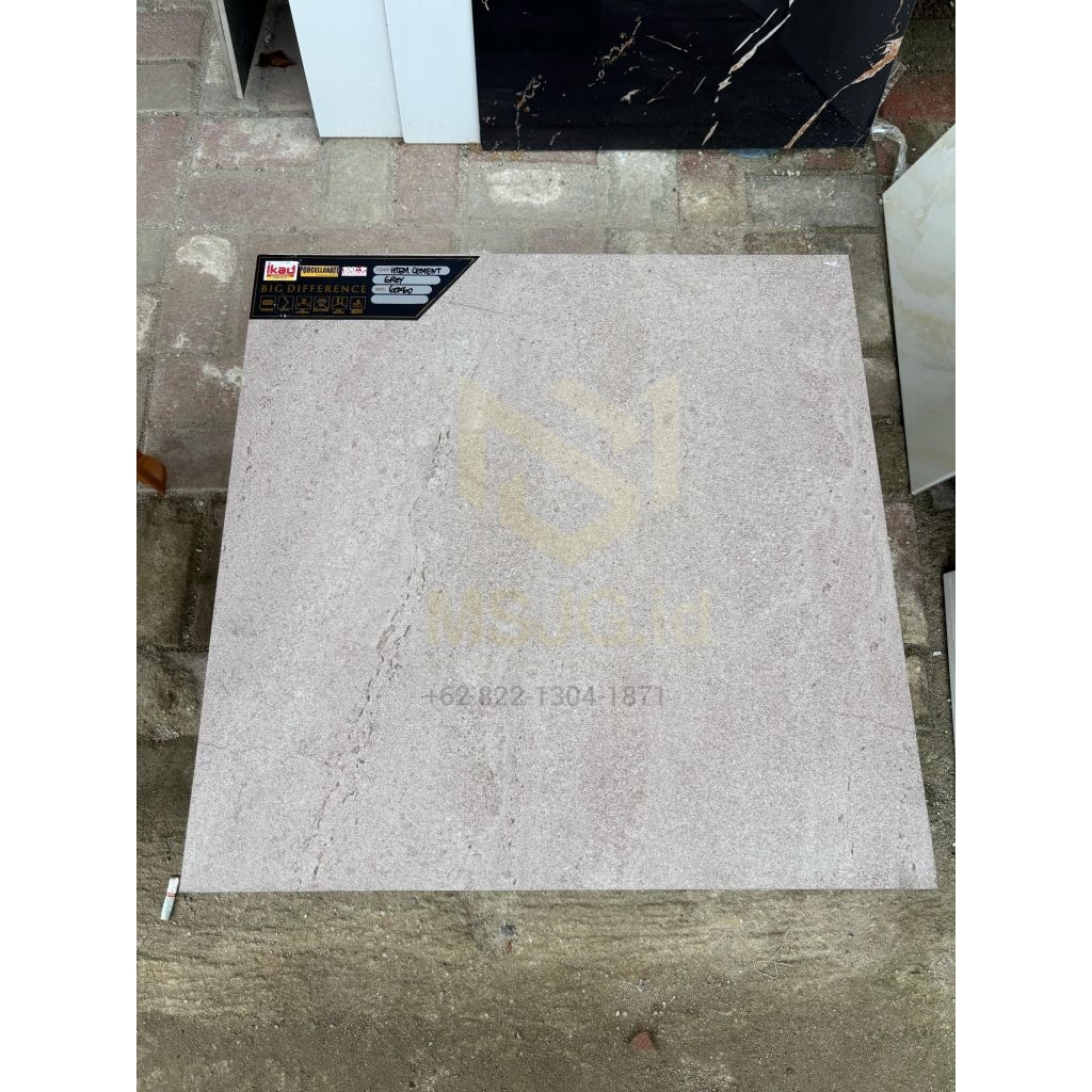Granit Murah 60x60 Ikad HTGPM Cement Grey