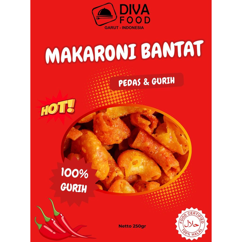 

Makaroni Bantat 200gram -Diva.Food