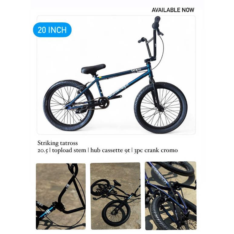 Fullbike tatross sepeda bmx 20"