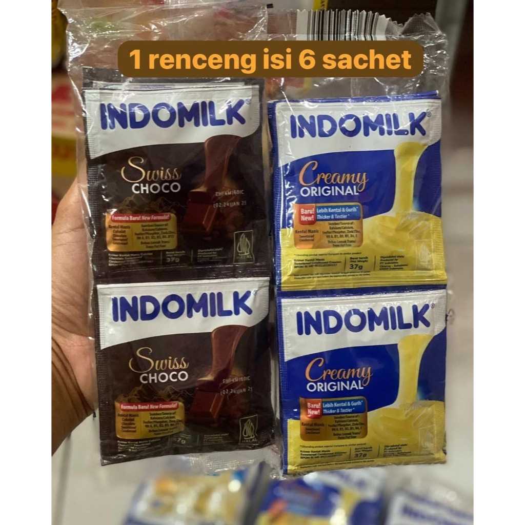 

INDOMILK Susu Kental Manis Kemasan Sachet