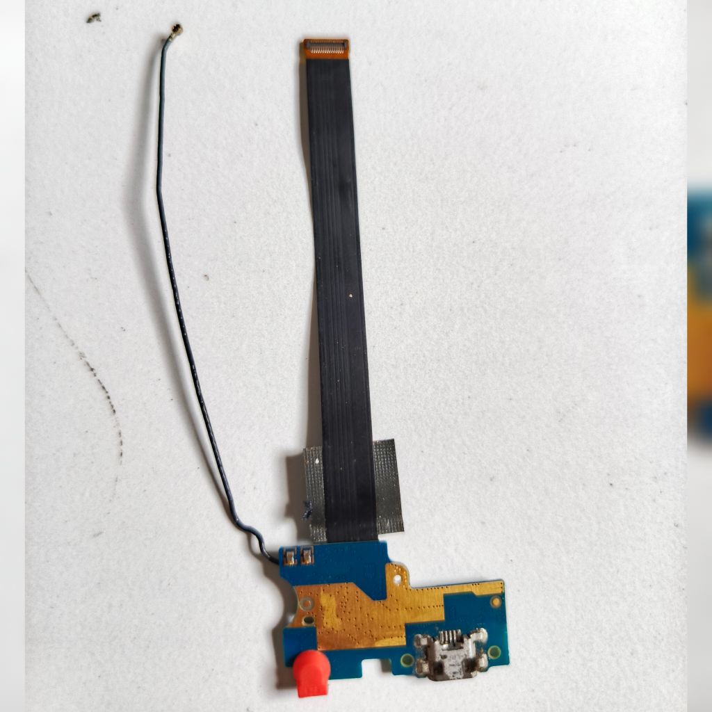 Papan konektor cas flexibel antena Lenovo K5 K350T original copotan hp