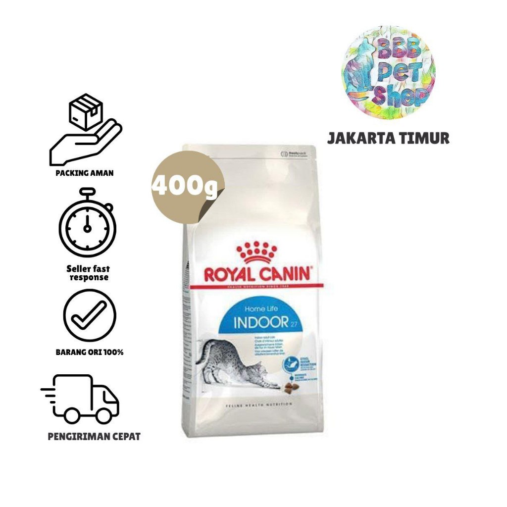 ROYAL CANIN HOME LIFE INDOOR 400GR / ROYAL CANIN INDOOR 27