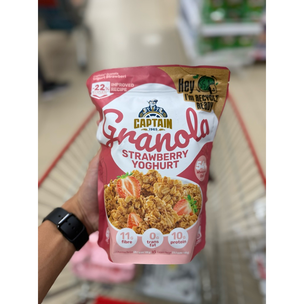 

captain granola 220gr & 40gr