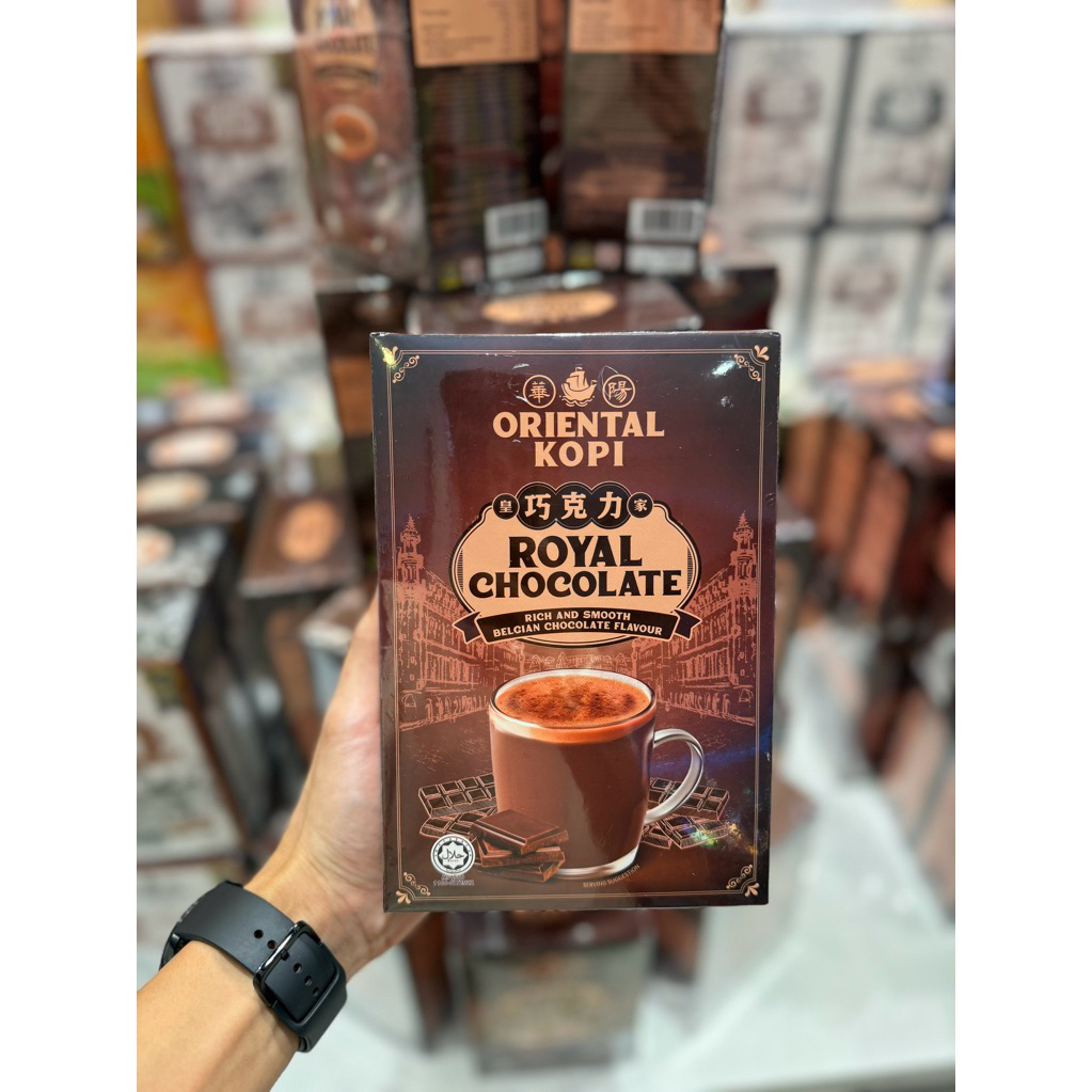 

oriental kopi royal chocolate isi 10 sachets
