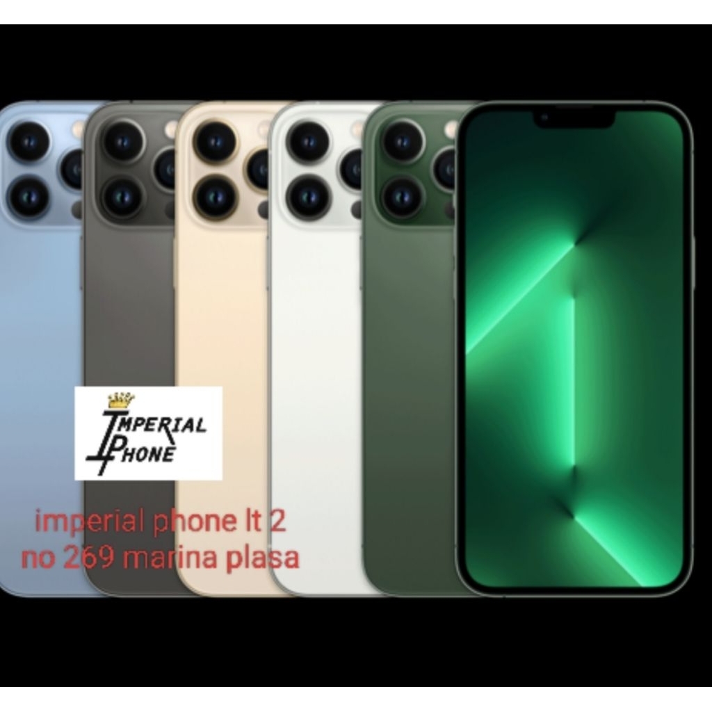 iphone 13 pro max 256Gb resmi second