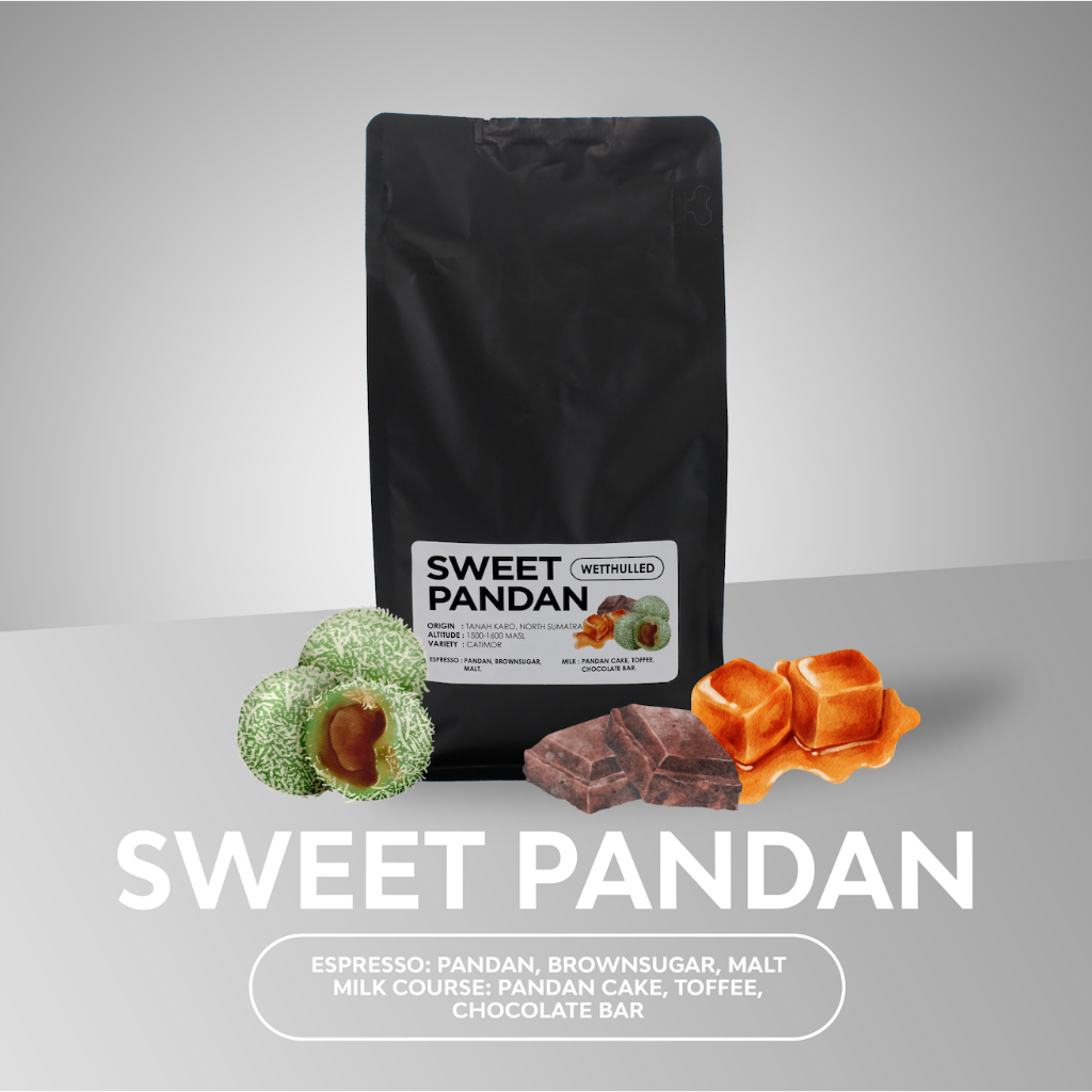 

Koeslan Coffee Roastery Sweet Pandan Blend Espresso Roast - Biji Kopi Arabika